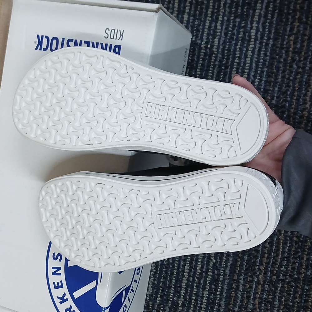 Birkenstock Kids Arran Canvas Sneaker Shoes Blue (Brand New) Size 31 Kids 13 - Picture 5 of 9